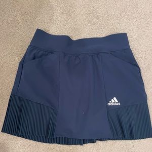Navy Adidas golf skirt